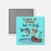  A Fishy Surprise  Magnet (Vorderseite/Rückseite)