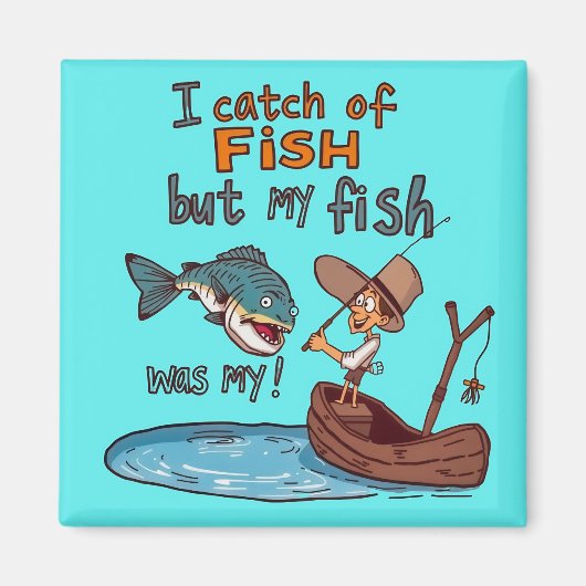  A Fishy Surprise  Magnet (Vorne)