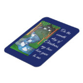 A Flock of Seven Swans-A-Swimming Magnet (Linke Seite)