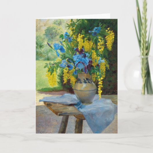 A Floral Bouquet | Ella Wetzko-Ehrenberger Karte (Vorderseite)