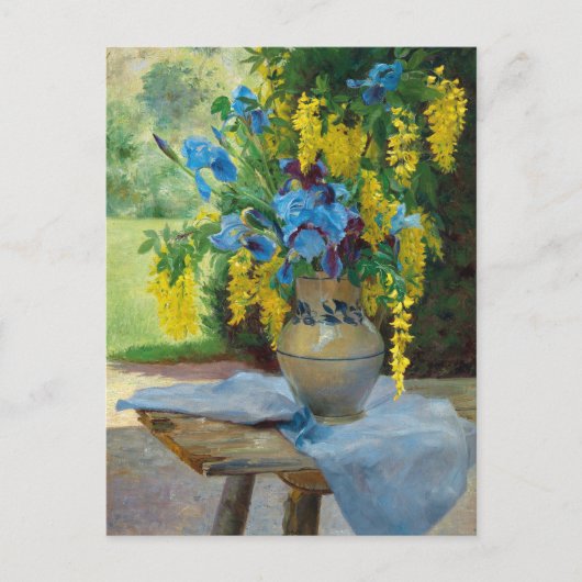 A Floral Bouquet | Ella Wetzko-Ehrenberger Postkarte (Vorderseite)