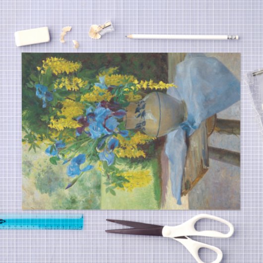 A Floral Bouquet | Ella Wetzko-Ehrenberger Seidenpapier (Handwerk)