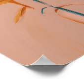 A Floral Partnership - Abstract Flowers Poster (Ecke)