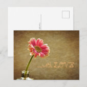 A flower for you ... postkarte (Vorne/Hinten)