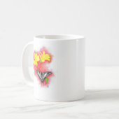 "A Flutter" Kaffeetasse (Vorderseite Links)