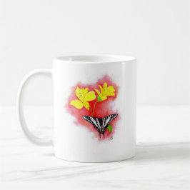 "A Flutter" Kaffeetasse