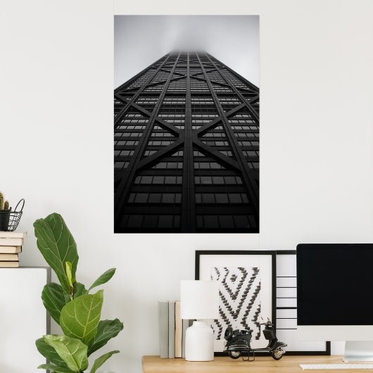 A Foggy John Hancock Poster (Heimbüro)