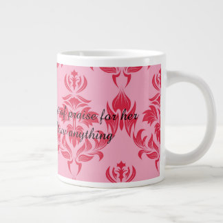 A fond mother will swallow anything Jumbo-Tasse