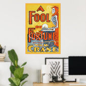 A Fool Of Fortune ~ Vintage Theatre Poster (Heimbüro)