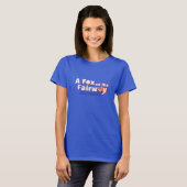 A Fox on the Fairway - Womens - Blue Shirt (B) (Vorne ganz)