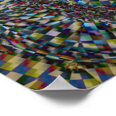 A Fractal of a Chance (Canvas Print) Poster (Ecke)