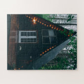A FRAME CABIN CHRISTMAS PUZZLE (Horizontal)