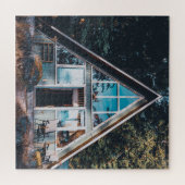 A-FRAME CABIN JIGSAW PUZZLE (Horizontal)