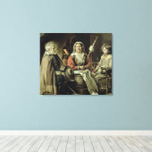 A French Interior, c.1645 Leinwanddruck (Insitu (Holzboden))