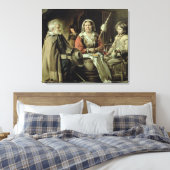 A French Interior, c.1645 Leinwanddruck (Insitu (Schlafzimmer))