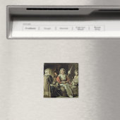 A French Interior, c.1645 Magnet (In Situ (Geschirrspüler))