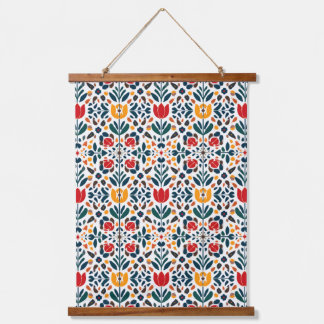 A Fresh Take on Nature Wandteppich Mit Holzrahmen