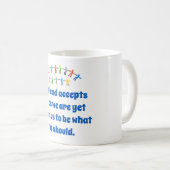 A Friend akzeptiert uns so, wie wir sind - Freunds Kaffeetasse (VorderseiteRechts)