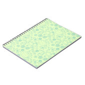 "A Friend for Everyone" Pattern Notebook Green Notizblock (Linke Seite)