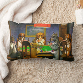 A Friend in Need Dogs Poker spielen Lendenkissen