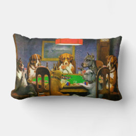 A Friend in Need Dogs Poker spielen Lendenkissen