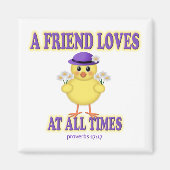 A Friend Lieben Magnet (Vorne)