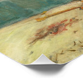 A Friendly Call, 1895 (Öl auf Leinwand) Poster (Ecke)