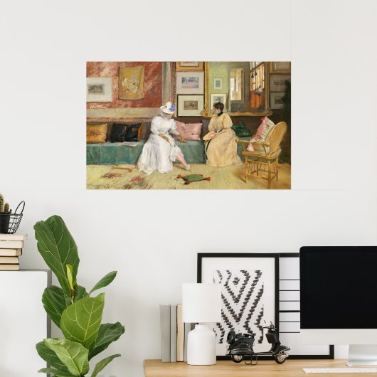 A Friendly Call - William Chase Fine Art Poster (Heimbüro)