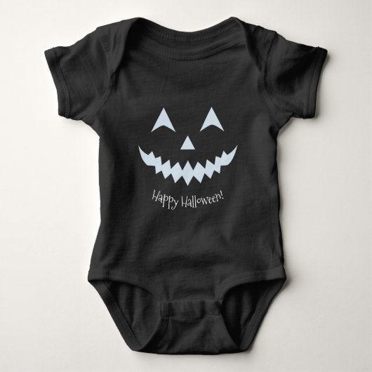 "A Friendly Face" Baby Bodysuit Baby Strampler (Vorderseite)