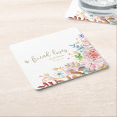 A Friends Lieben jederzeit Prov. 17:17 Rechteckiger Pappuntersetzer (angewinkelt)