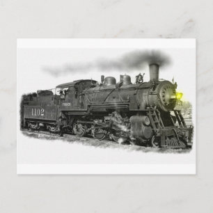 A Frisco Dampfzug Postkarte