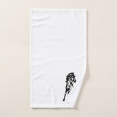 A Frisky Jumping Horse in the Wild Badhandtuch Set (Handtuch)
