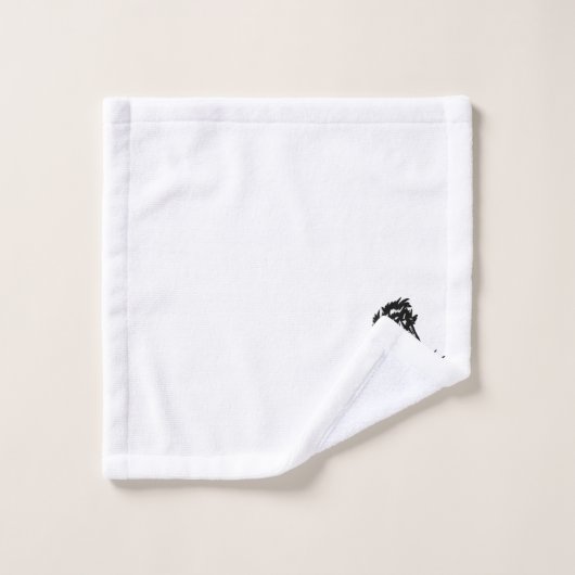 A Frisky Jumping Horse in the Wild Badhandtuch Set (Waschlappen)