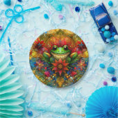 A FROG'S CHRISTMAS ~ Niedlich ~ Pappteller (Party)