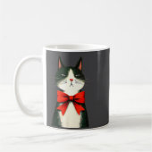 A Frumpy Holiday Cat Fun Design  Kaffeetasse (Links)