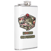 A fun and bold illustration of a cool bass flachmann (Rechts)