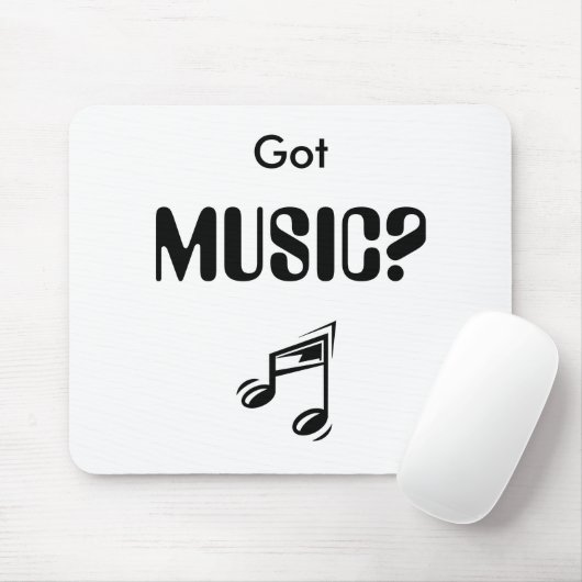 a_funny_music_note_000, got, MUSIK? Mousepad (Mit Mouse)
