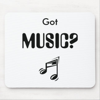a_funny_music_note_000, got, MUSIK? Mousepad