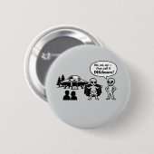 A funny take on The Disclosure movement Button (Vorne & Hinten)