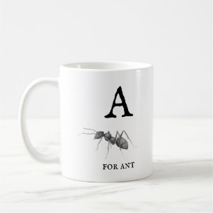 ‚A‘ für Ant Kaffeetasse