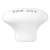 ‚A‘ für Ant Keramikknauf (Seitenansicht)