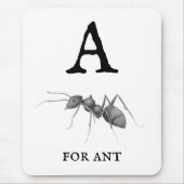 ‚A‘ für Ant Mousepad (Vorne)