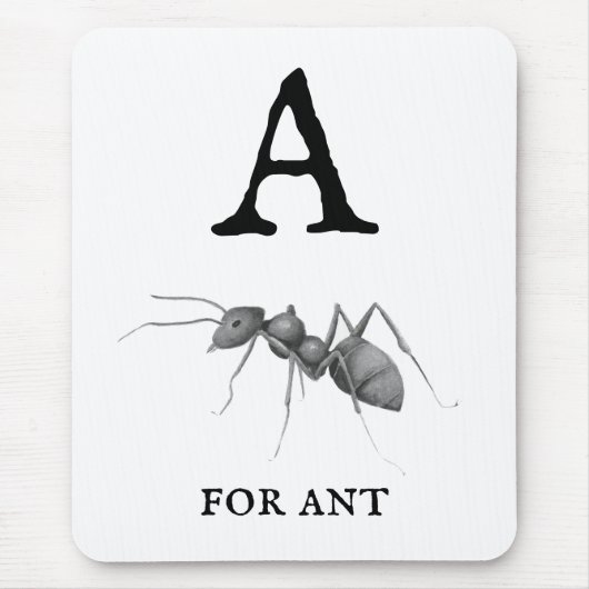 ‚A‘ für Ant Mousepad (Vorne)