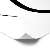 "A" für Atheismus-Poster Poster (Ecke)