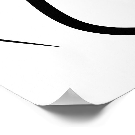 "A" für Atheismus-Poster Poster (Ecke)