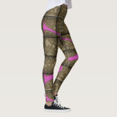A für Phantastische Yogopflanzen Leggings (Rechts)