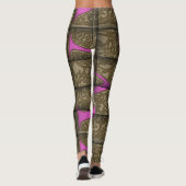 A für Phantastische Yogopflanzen Leggings (Rückseite)