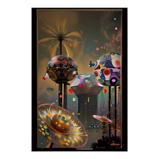 A Future With Nothing to Game Poster (Vorderseite)