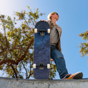 A galaxy of stars in the night Cute    Skateboard