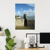 A Garita Puerto Rico Gerahmtes Foto Poster (Heimbüro)